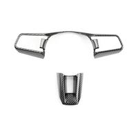 Pexorin Car-styling Interior Decoration Steering Wheel Button Cover Trim, for Porsche, for CAYENNE, 2022 2023 Frame Accessories Steering Wheel Sticker