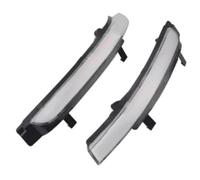 Pexorin Car Turn Signal Light, for Skoda, for Octavia 2009-2013, for Superb 2008-2014 Dynamic Led Blinker Mirror Flasher Sequential Lamp 2 Pcs Side Mirror Signal Light (White) Side (White)