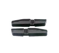 Pexorin Car Under, for Seat, Floor Rear AC Heater Air Conditioner Duct Vent Cap Grill Outlet Cover Trim Anti Debris, for Q2 Q3 Q5 Q7 Q8 Interior Mouldings Rear Seat Air Vent(Black Q2 2016-2020)