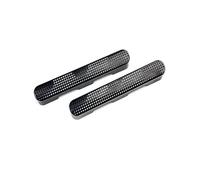 Pexorin Car Under, for Seat, Floor Rear AC Heater Air Conditioner Duct Vent Cap Grill Outlet Cover Trim Anti Debris, for Q2 Q3 Q5 Q7 Q8 Interior Mouldings Rear Seat Air Vent(Black Q7 4MB 2016-2021)