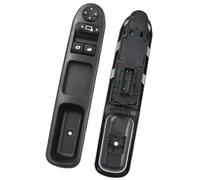 Pexorin Car Window Lift Button Window Control Switch, for Peugeot 207 307 407, for Citroen, for C3, for C4 Picasso Electric Power 6554Kt 6554Qc 6490Eh 6490Hq 6554Qf 6554Qg(BLACK 6554QC LHD)