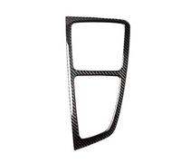 Pexorin Carbon Fiber Cup Holder Decorative Frame Car Styling Control Gear Shift Panel Cover Trim Interior Accessories, for, Q7 2016-2017 Car Window Switch Trim(Part A)