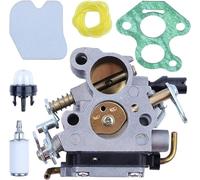 Pexorin Carburetor Carb Kit, for Husqvarna, 240 235 236 235E 240E, for McCulloch, CS340 CS380 Carburetor Maintenance Spare