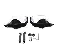 Pexorin CB CBR 650R CB650R CBR650R 2019-2021 Motorcycle Handguards Shield Windshield Hand Guards Wind Protection Cover Motorcycle Hand Guard Protection(Full Set Black 1)