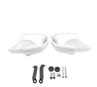 Pexorin CB CBR 650R CB650R CBR650R 2019-2021 Motorcycle Handguards Shield Windshield Hand Guards Wind Protection Cover Motorcycle Hand Guard Protection(Full Set white 1)