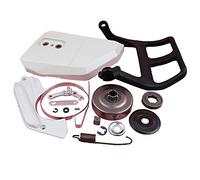 Pexorin Chain Brake Handle Clutch Cover Drum Chainsaw Part Sprocket Rim Washer Repair Kit, for MS180 MS170 018 017 MS 180 170 Chainsaw Brake Handle Cover