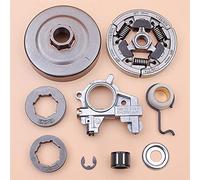Pexorin Clutch Drum 3 8 8T 7T Sprocket Rim Kit Oil Pump Worm Gear Chainsaw, for, MS361 MS 361 11280071000 11281602004 Chainsaw Clutch Drum