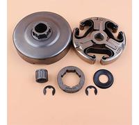Pexorin Clutch Drum Sprocket Rim Washer Bearing Kit, for Husqvarna, 365 372 XP 372XP 371 362 Chainsaw Parts 3 8 Pitch 7 Tooth Chainsaw Clutch Drum