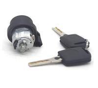 Pexorin Complete Lock Set Ignition Switch Left Door Barrel Cylinder, for Skoda, for Octavia 2005-2008 1Z0837167C 6Y0898167E with Keys Door Lock Actuator