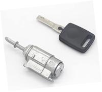 Pexorin Complete Lock Set Ignition Switch Left Door Trunk Barrel Cylinder, for A6 C5 4B 4D0905855G 4B0905851B with Keys Door Lock Actuator (A6 Left Lock)