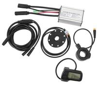 Pexorin Conversion Kit, LCD Display Controller Kit with 130X Thumb Throttle Kit, for Electric Scooter scooter controller meter kit