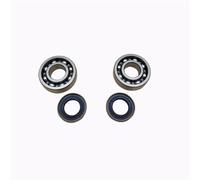Pexorin Crankshaft Ball Bearing Oil Seal Set, for Husqvarna 254 257 262 357 359 51 55, Gasoline Chainsaw Parts Chainsaw Crankshaft Bearing Kit