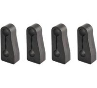 Pexorin Door Lock Buffer Damper, for Peugeot, for 208 308 508 2008 3008 5008, for Partner, Insulation Deaf Creaking Noise Seal Stopper Deadener Noise Reduction Pad Car Damper