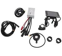 Pexorin Electric Bike Conversion Kit 36V 48V Scooter Motor Speed Controller with M6 LCD Panel, for 250W,350W Motor scooter controller meter kit