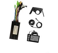 Pexorin Electric Bike Motor Controller, Sine Wave Controller, for Ebike, 36/48V 26A Sine Wave Controller S866 Display Throttle 8 PAS, Kit, for E-bike scooter controller meter kit