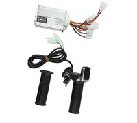 Pexorin Electric Motor Speed Controller Set, Brushed Controller Throttle Grip, for Different Motor Specifications,Electric Bike Bicycle Scooter Accessories(36V1000W) scooter controller meter kit