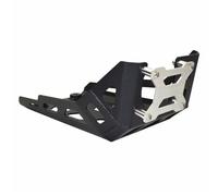Pexorin Engine Chassis Guard Expedition Skid Panel Plate Belly Pan Protector, for BMW, G 310 R/GS G310R G310GS 2016 2017 2018 2019 2020 Motorcycle Skid Plate(Black (Silver Cover))