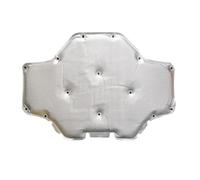 Pexorin Engine Heat Insulation Pad Car ONT Hood Sound Insulation Pad Engine Proof Heat Mat, for BMW, for X3, G01 X4 G02 2018-2020(Silver)