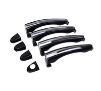 Pexorin Exterior Interior Door Handles Front Rear Left Right, for Azera, 2006-2011 3.3 826513L000,826523L000,836523L000,826513L000 Car Interior Door Handle(Black Outside 4 Sides)