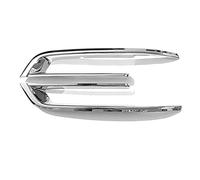 Pexorin Fog Lamp Grille Front Fog Light Trim Frame Fog Light Eyelid Eyebrow Frame Cover For 5 Series F10 F18 520 528 525Li Fog Light Trim