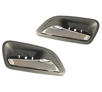Pexorin for Chevrolet, for Cruze, 2009-2016 Car Open Inner Door Knob Inside 96952176 96952178 Interior Door Handle(Black Front Pair)