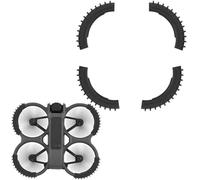 Pexorin For DJI, 2 Propeller Bumper Ring Protective Cover Protector, for, (orange) Drone Propeller Guard(Black)