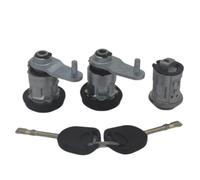Pexorin For Ford, for Escort Mk5 Mk6 94AGA22050DB 1004152 Full Set Ignition Switch Front Left Right Door Lock Barrel Car Ignition Switch (3PCS)