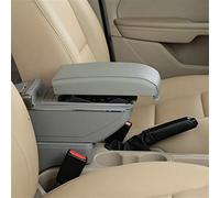 Pexorin For Vios 2002-2008 Armrest Box Central Store Content Storage Box With Ashtray Car Armrest Box(D Styke Gray)