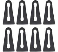 Pexorin For VW, for Golf, Plus 2005 2006 2007 2008 2009 2010-2013, Door Lock Damper Buffer Deadener Seal Shock-Absorbing Damping Protector Noise Reduction Pad (Size : 4Pcs) Car Damper(BLACK 8Pcs)