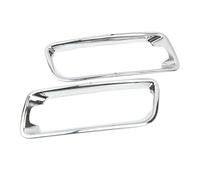 Pexorin Front Fog Light Lamp Cover Trim, for Mitsubishi, for Pajero 3 4 IV V73 V77 V80 V93 V95 V97 V98 Silver Fog Light Cover