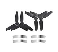 Pexorin Gift Stickers 5328S Propellers Accessories Tip Quick Release Light Weight Replacement Propeller, for DJI, FPV Drone Drone Propeller Replacement(4pcs sliver)