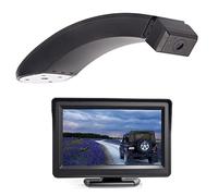 Pexorin HD 3rd Brake Light Camera Stop Lights +5 Monitor, for Ford, Transit Connect Wagon XLT Transporter Minivan 2014-2017 Car Third Brake Light Camera