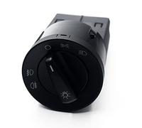 Pexorin Headlight Fog Lamp Control Switch Knob, for Skoda, Fabia, for Octavia, Roomster Praktik, for Superb 1996 1997-2010 OE 5JD 941 531 5JD941531 Automotive fog light switch