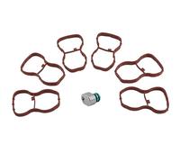 Pexorin Intake Swirl Flap Delete Blank Plug With Manifold Gaskets, for BMW, E70 F01 F07 F10 F25 N57 E90 E91 E92 Engine TKYD96K Intake Manifold Gasket Kit