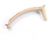 Pexorin Left Hand Drive Car Left Right Interior Door Armrest Handle Inner Panel Pull Trim Cover, for, E70 E71 X5 X6 Interior Door Handle(Beige)
