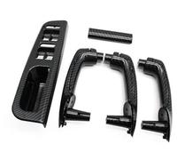Pexorin LHD 1J1867179A, for VW, for Bora, for Golf, 4 MK4, for Jetta, 1999-2004 Car Interior Front Rear Left Right Door Pull Grab Handle Interior Door Handle(Black Lhd 8pcs)