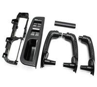 Pexorin LHD 1J1867179A, for VW, for Bora, for Golf, 4 MK4, for Jetta, 1999-2004 Car Interior Front Rear Left Right Door Pull Grab Handle Interior Door Handle(Black Lhd 9pcs)