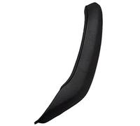 Pexorin LHD RHD Car Interior Passenger Door Left Right Pull Handle Leather Outer Cover Trim, for, X3 X4 F25 F26 2010-2016 Interior Door Handle(Black Left)