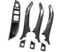 Pexorin LHD RHD, for, 5 Series F10 F11 520i 523i 525i 528i Car Interior Door Armrest Pull Handle Assembly Replacement Interior Door Handle(Black Lhd Set)