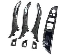 Pexorin LHD RHD, for, 5 Series F10 F11 520i 523i 525i 528i Car Interior Door Armrest Pull Handle Assembly Replacement Interior Door Handle(Black RHD Set)