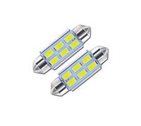 Pexorin License Plate Lamp, 2Pcs C5W 39mm Canbus License Number Plate Light LIGHT Bulbs, for, 3 5 Series E36 E46 E34 E39 E60 X5 E53 2000-2007 M5(White)