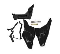 Pexorin Lower Engine Chassis Guard Skid Plate Spoiler Expedition Cover Belly Pan Protector，for BMW, F900R F900XR 2020 2021 Motorcycle Skid Plate(Glossy Black)