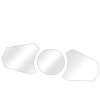 Pexorin Motorbike Instrument Panel Film, Screen Protector 2PCS Motorcycle Scratch Cluster Screen Dashboard Protection Instrument Film, for KYMCO, Xciting S400 X Citing S 400