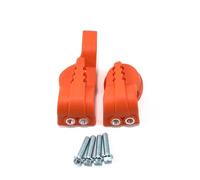 Pexorin Motorcycle Fork Bottom Shoe Guard Cover Protector,for XC XCF XCW SX SXF EXC EXCF 125 200 250 300 350 450 500 2015-2021 Motorbike Front Suspension(Orange)