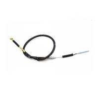 Pexorin Motorcycle Front Rear Disc Drum Brake Clutch Throttle Oil Horse Cable Rope Wire Line, for WH100T GCC100 SCR100 SPACY100 Motorcycle Clutch Cable(BLACK Foot Brake Wire)