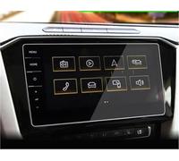 Pexorin Navigation Display Film Tempered Glass Screen Protector, for 2018-2020, for Volkswagen, for Arteon 2 Discover and Pro Gps Navigation Screens 9.2(BLACK For GPS)