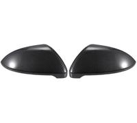 Pexorin Pair Car Rear View Driver Passenger Side Mirror Cover Cap Replacement Black Carbon Fiber, for Volkswagen, for Golf, MK7 E-, for Golf, Mirror Guard Covers Trims Car Wing Mirror Cover
