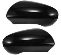 Pexorin Pair Car Rear View Driver Passenger Side Mirror Cover Cap Replacement Gloss Black, for NISSAN, for Qashqai, J10 2007-2014 Mirror Guard Covers Exterior Trims Car Wing Mirror Cover