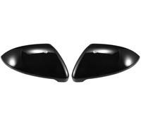 Pexorin Pair Car Rear View Driver Passenger Side Mirror Cover Cap Replacement Gloss Black, for Volkswagen, for Golf, MK7 E-, for Golf, Mirror Guard Covers Exterior Trims Car Wing Mirror Cover