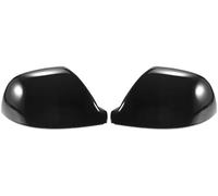 Pexorin Pair Car Rear View Driver Passenger Side Mirror Cover Cap Replacement Gloss Black, for Volkswagen, Transporter T5 T6 Mirror Guard Covers Exterior Trims Car Wing Mirror Cover
